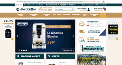 Desktop Screenshot of maxicoffee.com